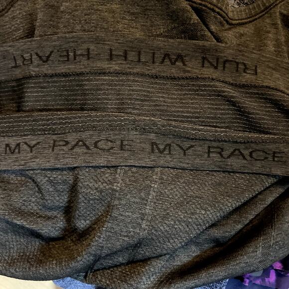 Lululemon Swiftly Tech Racerback Dark Olive Black Silverescent Seamless 8 - Picture 3 of 5